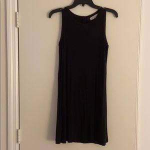 Black Sleeveless Tshirt Dress